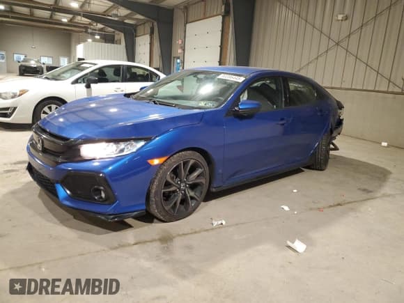 ✅ 2017 Honda Civic Sport • VIN: SHHFK7H43HU402806 • Lot: 90386445. Wystawiony na Copart z przebiegiem 49 186 mil. Bezpłatny archiwum sprzedaży aukcyjnych z USA i szczegółowy raport historii pojazdu na DreamBid. Zdjęcie 1.