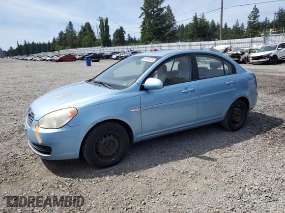 ✅ 2007 Hyundai Accent GLS • VIN: KMHCN46C17U099739 • Лот: 59910225. Опубликован ранее на Copart с пробегом 187 723 миль. Бесплатный доступ к архиву аукционных продаж из США и подробный отчёт об истории автомобиля на DreamBid. Изображение 1.