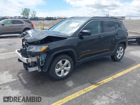 ✅ 2021 Jeep Compass Altitude • VIN: 3C4NJDBB6MT564236 • Lot: 42176870. Listed on IAAI with 66,258 mi. Free auction sales archive from the USA and detailed vehicle history report at DreamBid. Image 2.