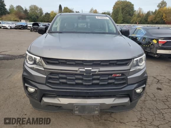 ✅ 2021 Chevrolet Colorado 4WD Z71 • VIN: 1GCPTDE17M1283916 • Lot: 87440425. Listed on Copart with 45,001 mi. Free auction sales archive from the USA and detailed vehicle history report at DreamBid. Image 5.
