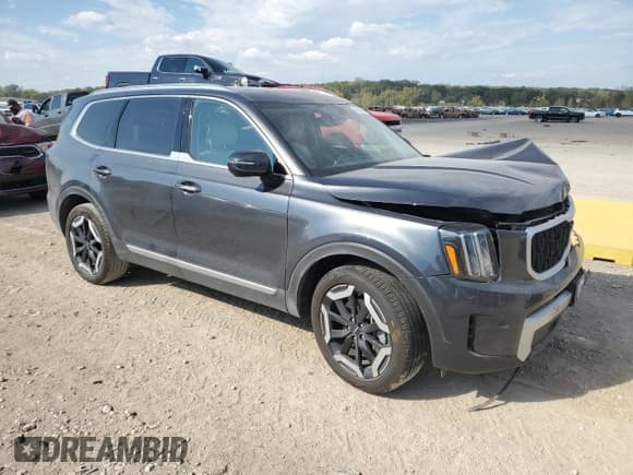 ✅ 2024 Kia Telluride EX • VIN: 5XYP34GC0RG434312 • Lot: 86749205. Listed on Copart with 21,966 mi. Free auction sales archive from the USA and detailed vehicle history report at DreamBid. Image 4.