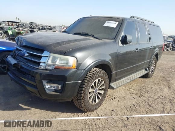 ✅ 2015 Ford Expedition Max XLT • VIN: 1FMJK1HT2FEF13504 • Лот: 41698804. Опубликован ранее на IAAI с пробегом 211 196 миль. Бесплатный доступ к архиву аукционных продаж из США и подробный отчёт об истории автомобиля на DreamBid. Изображение 2.