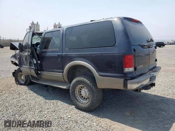 ✅ 2000 Ford Excursion Limited • VIN: 1FMNU43S9YEB54053 • Lot: 64796265. Listed on Copart with 166,594 mi. Free auction sales archive from the USA and detailed vehicle history report at DreamBid. Image 2.