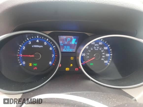 2014 Hyundai Tucson Limited z VIN KM8JUCAG8EU851044, wystawiony jako Copart lot #80664435 z przebiegiem 162 890 mil mil oraz Czysty tytuł • Clean title. Historia ofert i sprzedaży dostępna na DreamBid. Obrazek 9.