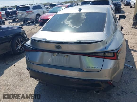 ✅ 2023 Lexus IS 350 F Sport • VIN: JTHGZ1B2XP5064860 • Lot: 43202640. Listed on IAAI with 61,264 mi. Free auction sales archive from the USA and detailed vehicle history report at DreamBid. Image 15.