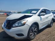 ✅ 2018 Nissan Murano SV • VIN: 5N1AZ2MH7JN116074 • Lot: 42811514. Listed on IAAI with 23,861 mi. Free auction sales archive from the USA and detailed vehicle history report at DreamBid. Image 2.