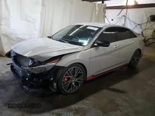 ✅ 2023 Hyundai Elantra • VIN: KMHLW4AK2PU013267 • Лот: 86452865. Опубликован ранее на Copart с пробегом 22 323 миль. Бесплатный доступ к архиву аукционных продаж из США и подробный отчёт об истории автомобиля на DreamBid. Изображение 1.
