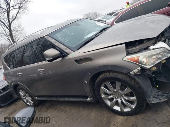 ✅ 2013 Infiniti QX56 • VIN: JN8AZ2NF4D9531159 • Lot: 41510201. Listed on IAAI with 127,040 mi. Free auction sales archive from the USA and detailed vehicle history report at DreamBid. Image 13.