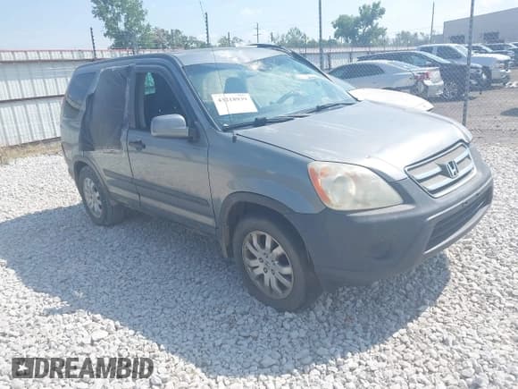 ✅ 2006 Honda CR-V EX • VIN: SHSRD78866U400890 • Лот: 43218939. Опубликован ранее на IAAI с пробегом Не указан. Бесплатный доступ к архиву аукционных продаж из США и подробный отчёт об истории автомобиля на DreamBid. Изображение 1.