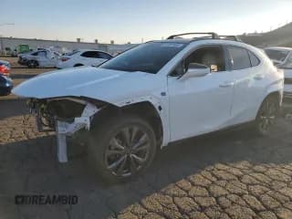 ✅ 2023 Lexus UX 250h F Sport • VIN: JTHB6JBH6P2145508 • Лот: 91287565. Опубликован ранее на Copart с пробегом 41 667 миль. Бесплатный доступ к архиву аукционных продаж из США и подробный отчёт об истории автомобиля на DreamBid. Изображение 1.
