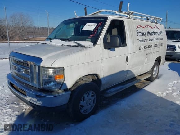 ✅ 2012 Ford Econoline Cargo Recreational • VIN: 1FTNE2EW9CDB05469 • Lot: 41209022. Listed on IAAI with 162,890 mi. Free auction sales archive from the USA and detailed vehicle history report at DreamBid. Image 2.