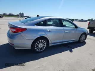 2015 Hyundai Sonata Limited with VIN 5NPE34AF7FH070808, listed as a Copart auction lot 86173255 with 111,945 mi miles and Salvage title. Bid and sale history available at DreamBid. Image 3.