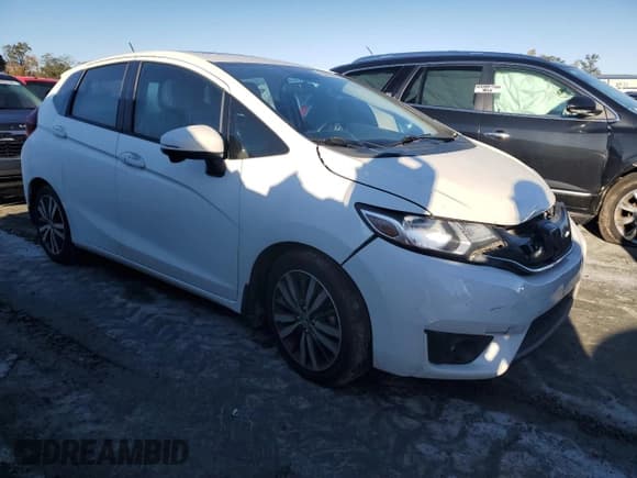 ✅ 2015 Honda Fit EX-L • VIN: 3HGGK5H89FM772729 • Lot: 90664645. Listed on Copart with 133,198 mi. Free auction sales archive from the USA and detailed vehicle history report at DreamBid. Image 4.
