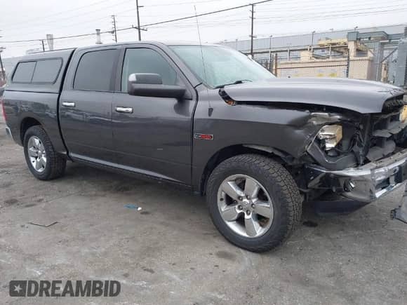 2016 Ram 1500 Big Horn with VIN 1C6RR6LM3GS233861, listed as a IAAI auction lot 41890394 with 61,637 mi miles and . Bid and sale history available at DreamBid. Image 1.