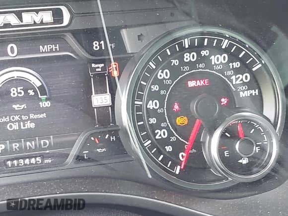 2020 Ram 1500 Laramie with VIN 1C6RREJT2LN295149, listed as a IAAI auction lot 42411146 with 113,445 mi miles and . Bid and sale history available at DreamBid. Image 7.