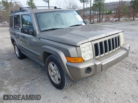 ✅ 2006 Jeep Commander • VIN: 1J8HG48K16C104055 • Lot: 41487376. Wystawiony na IAAI z przebiegiem 176 234 mil. Bezpłatny archiwum sprzedaży aukcyjnych z USA i szczegółowy raport historii pojazdu na DreamBid. Zdjęcie 1.