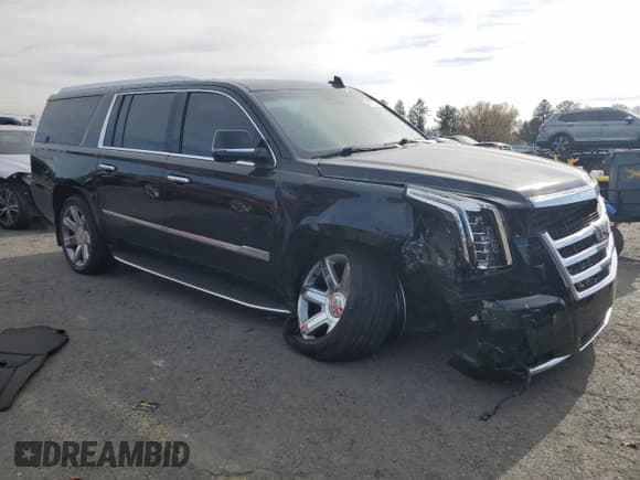 ✅ 2020 Cadillac Escalade ESV Luxury • VIN: 1GYS4HKJ3LR219403 • Lot: 91776095. Listed on Copart with 135,555 mi. Free auction sales archive from the USA and detailed vehicle history report at DreamBid. Image 4.