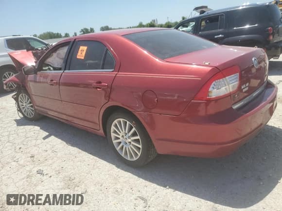 ✅ 2007 Mercury Milan Premier • VIN: 3MEHM08147R606706 • Lot: 61844155. Listed on Copart with Not provided. Free auction sales archive from the USA and detailed vehicle history report at DreamBid. Image 2.