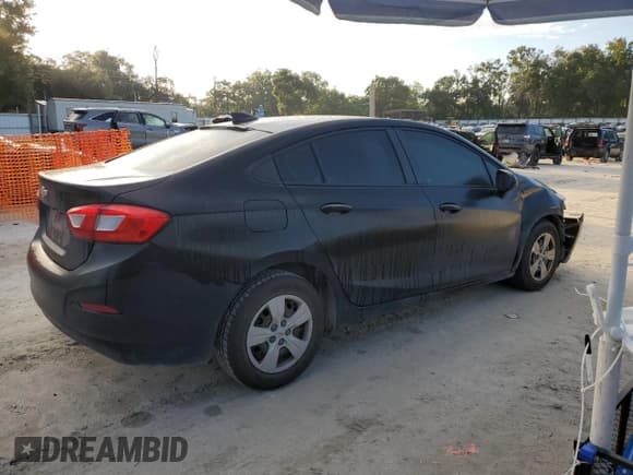 ✅ 2018 Chevrolet Cruze LS • VIN: 1G1BB5SM7J7203839 • Lot: 84742265. Listed on Copart with 87,543 mi. Free auction sales archive from the USA and detailed vehicle history report at DreamBid. Image 3.
