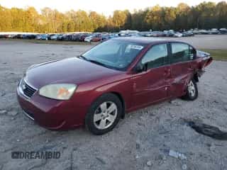 2007 Chevrolet Malibu 2LT z VIN 1G1ZT58N97F261879, wystawiony jako Copart lot #76246184 z przebiegiem 130 733 mil mil oraz Szkoda całkowita • Salvage title. Historia ofert i sprzedaży dostępna na DreamBid. Obrazek 1.