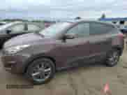 2015 Hyundai Tucson GLS z VIN KM8JT3AF0FU002666, wystawiony jako Copart lot #71781993 z przebiegiem 108 364 mil mil oraz . Historia ofert i sprzedaży dostępna na DreamBid. Obrazek 1.