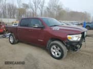 ✅ 2022 Ram 1500 Big Horn • VIN: 1C6RRFFG2NN353121 • Lot: 91443325. Listed on Copart with 74,126 mi. Free auction sales archive from the USA and detailed vehicle history report at DreamBid. Image 4.