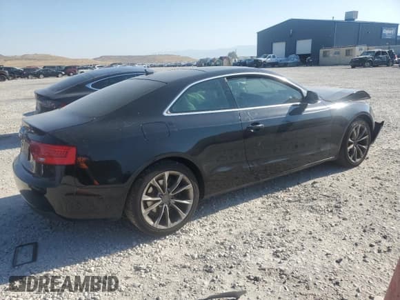 ✅ 2013 Audi A5 Premium • VIN: WAUGFAFR2DA040067 • Lot: 67848995. Listed on Copart with 103,052 mi. Free auction sales archive from the USA and detailed vehicle history report at DreamBid. Image 3.