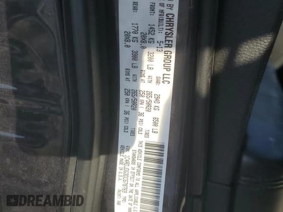 ✅ 2013 Dodge Durango Crew • VIN: 1C4RDJDG3DC678769 • Лот: 82532305. Опубликован ранее на Copart с пробегом 162 301 миль. Бесплатный доступ к архиву аукционных продаж из США и подробный отчёт об истории автомобиля на DreamBid. Изображение 13.