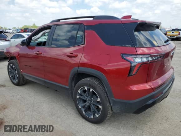 2025 Chevrolet Equinox AWD RS с VIN 3GNAXTEG5SL227155, выставлен на аукционе Copart как лот 55302955 с пробегом 1 007 миль миль и Списание • Salvage title. История ставок и продаж доступна на DreamBid. Изображение 2.