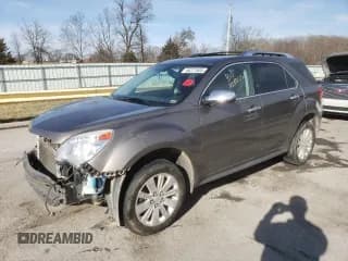 ✅ 2010 Chevrolet Equinox LTZ • VIN: 2CNFLFEYXA6397529 • Лот: 46271935. Опубликован ранее на Copart с пробегом 124 346 миль. Бесплатный доступ к архиву аукционных продаж из США и подробный отчёт об истории автомобиля на DreamBid. Изображение 1.