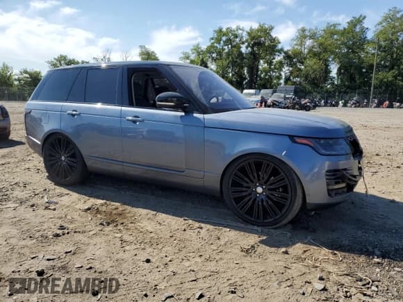 ✅ 2019 Land Rover Range Rover HSE • VIN: SALGS2RKXKA539952 • Lot: 71318885. Listed on Copart with 98,815 mi. Free auction sales archive from the USA and detailed vehicle history report at DreamBid. Image 4.
