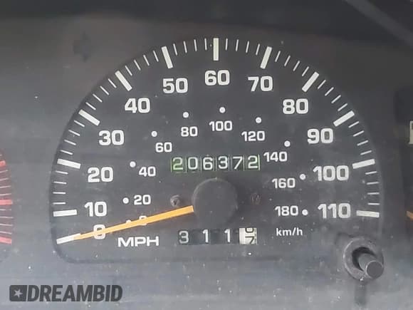 ✅ 1997 Toyota 4Runner SR5 • VIN: JT3HN86R1V0095513 • Lot: 43689117. Listed on IAAI with 206,372 mi. Free auction sales archive from the USA and detailed vehicle history report at DreamBid. Image 7.