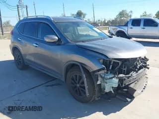 ✅ 2019 Nissan Rogue SV • VIN: KNMAT2MT1KP529429 • Lot: 43610739. Listed on IAAI with 145,700 mi. Free auction sales archive from the USA and detailed vehicle history report at DreamBid. Image 1.
