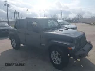 ✅ 2021 Jeep Wrangler Unlimited 80th Anniversary • VIN: 1C4HJXDG3MW519031 • Лот: 41513932. Опубликован ранее на IAAI с пробегом Не указан. Бесплатный доступ к архиву аукционных продаж из США и подробный отчёт об истории автомобиля на DreamBid. Изображение 1.