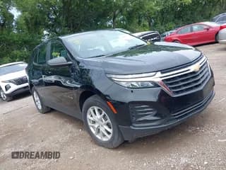 ✅ 2023 Chevrolet Equinox LS • VIN: 3GNAXHEGXPL189894 • Lot: 42846957. Listed on IAAI with 50,459 mi. Free auction sales archive from the USA and detailed vehicle history report at DreamBid. Image 1.