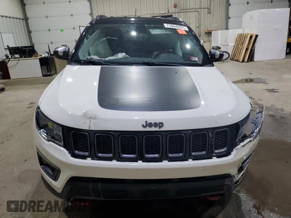 ✅ 2020 Jeep Compass Trailhawk • VIN: 3C4NJDDB7LT171471 • Лот: 71654265. Опубликован ранее на Copart с пробегом 76 617 миль. Бесплатный доступ к архиву аукционных продаж из США и подробный отчёт об истории автомобиля на DreamBid. Изображение 5.