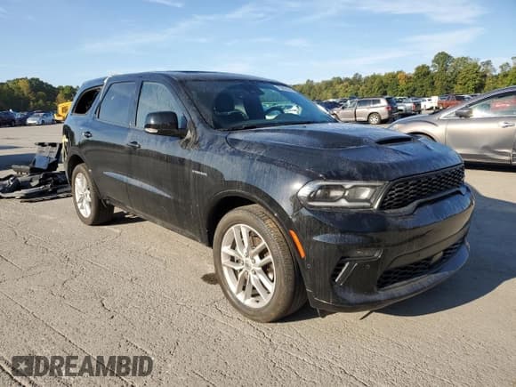 ✅ 2022 Dodge Durango R/T Plus • VIN: 1C4SDJCT5NC186939 • Lot: 70857445. Listed on Copart with 23,701 mi. Free auction sales archive from the USA and detailed vehicle history report at DreamBid. Image 4.