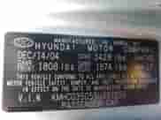 2005 Hyundai Accent GLS z VIN KMHCG35C55U337255, wystawiony jako Copart lot #43761985 z przebiegiem 192 585 mil mil oraz Szkoda całkowita • Salvage title. Historia ofert i sprzedaży dostępna na DreamBid. Obrazek 14.