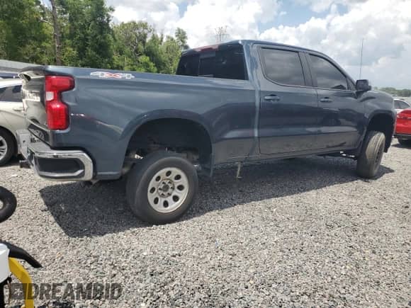 2021 Chevrolet Silverado 1500 LT z VIN 3GCUYDEDXMG167805, wystawiony jako Copart lot #58902165 z przebiegiem Nie podano mil oraz Czysty tytuł • Clean title. Historia ofert i sprzedaży dostępna na DreamBid. Obrazek 3.