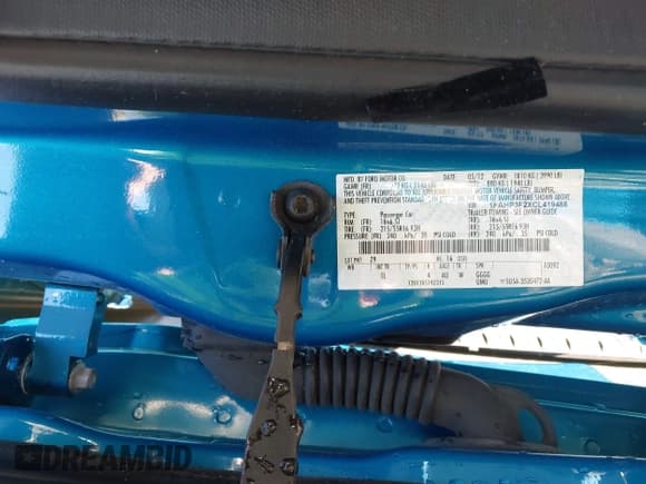 ✅ 2012 Ford Focus SE • VIN: 1FAHP3F2XCL419488 • Лот: 43697170. Опубликован ранее на IAAI с пробегом 123 407 миль. Бесплатный доступ к архиву аукционных продаж из США и подробный отчёт об истории автомобиля на DreamBid. Изображение 9.