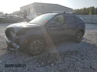 ✅ 2025 Hyundai Tucson Limited • VIN: 5NMJECDE1SH584666 • Лот: 81431095. Опубликован ранее на Copart с пробегом 1 622 миль. Бесплатный доступ к архиву аукционных продаж из США и подробный отчёт об истории автомобиля на DreamBid. Изображение 1.