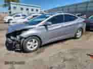 2014 Hyundai Elantra SE z VIN KMHDH4AE3EU206663, wystawiony jako Copart lot #80741135 z przebiegiem 92 126 mil mil oraz Szkoda całkowita • Salvage title. Historia ofert i sprzedaży dostępna na DreamBid. Obrazek 1.