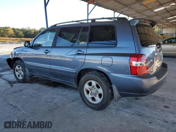 2007 Toyota Highlander with VIN JTEGD21A770156516, listed as a Copart auction lot 86241975 with 158,724 mi miles and Salvage title. Bid and sale history available at DreamBid. Image 2.