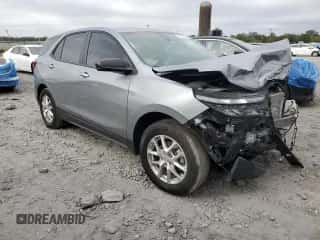 2024 Chevrolet Equinox LS с VIN 3GNAXHEG8RL330464, выставлен на аукционе Copart как лот 85497405 с пробегом 37 236 миль миль и Списание • Salvage title. История ставок и продаж доступна на DreamBid. Изображение 4.