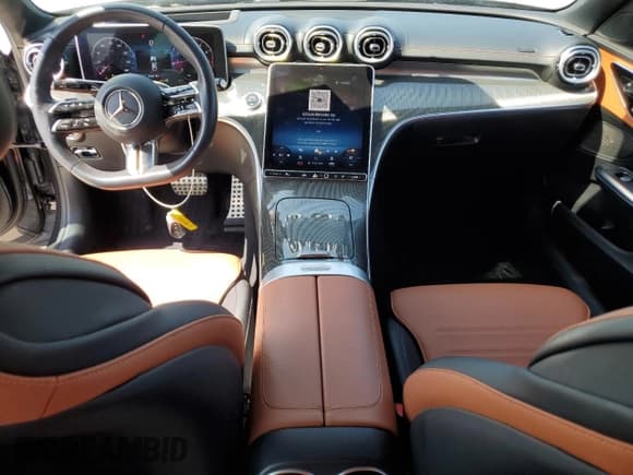 ✅ 2023 Mercedes-Benz C 300 • VIN: W1KAF4GBXPR081215 • Lot: 50425545. Listed on Copart with 40,632 mi. Free auction sales archive from the USA and detailed vehicle history report at DreamBid. Image 8.