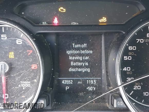 ✅ 2015 Audi A5 Premium Plus • VIN: WAUMFAFH1FN004764 • Lot: 40603198. Listed on IAAI with 43,552 mi. Free auction sales archive from the USA and detailed vehicle history report at DreamBid. Image 7.