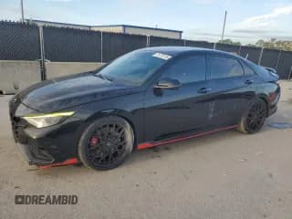 ✅ 2022 Hyundai Elantra • VIN: KMHLW4AK2NU001665 • Lot: 71175115. Listed on Copart with 56,765 mi. Free auction sales archive from the USA and detailed vehicle history report at DreamBid. Image 1.