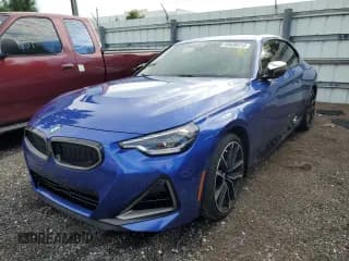 ✅ 2022 BMW 2 Series M240i xDrive • VIN: 3MW53CM09N8C50310 • Lot: 49436413. Listed on Copart with 18,687 mi. Free auction sales archive from the USA and detailed vehicle history report at DreamBid. Image 1.