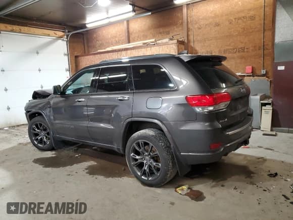 ✅ 2019 Jeep Grand Cherokee Overland • VIN: 1C4RJFCG1KC750413 • Lot: 65745995. Listed on Copart with 132,583 mi. Free auction sales archive from the USA and detailed vehicle history report at DreamBid. Image 2.
