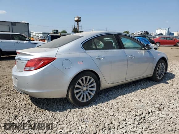 ✅ 2011 Buick Regal CXL RL4 • VIN: W04GS5EC1B1082515 • Лот: 80441445. Опубликован ранее на Copart с пробегом 162 494 миль. Бесплатный доступ к архиву аукционных продаж из США и подробный отчёт об истории автомобиля на DreamBid. Изображение 3.